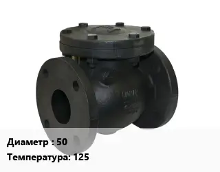 Клапан чугунный 50 125